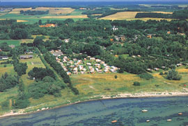 Slager Strand Camping ved Hundested.