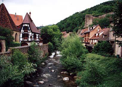 Motiv fra byen Kaysersberg - Tommy Hansen